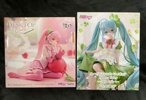 初音ミク 桜ミク さくらんぼクッションver. クローバー