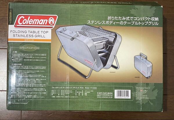 Coleman FOLDING STAINLESS GRILL グリル コンロ コールマン キャンプ アウトドア BBQ