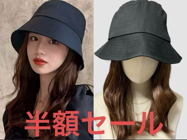 新品未使用帽子ウィッグ一体化タイプブラウンかぶるだけネット付