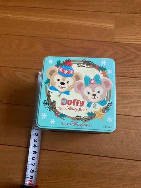 ダッフィー シェリーメイ クリスマス 空缶 東京ディズニーシー
