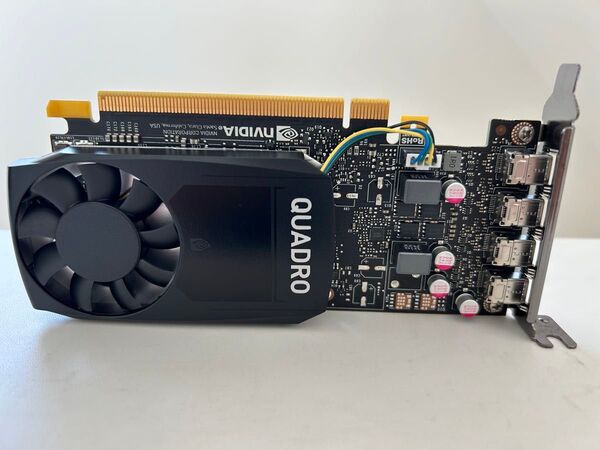 NVIDIA QUADRO P1000 GDDR5 4GB LP ロープロファイル グラフィックボード