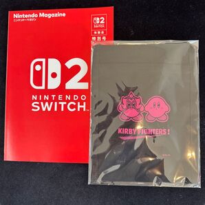 【未開封】カービィファイターズ2 サコッシュ&4/26.Switch2体験会時配布Nintendo Magazine特別号
