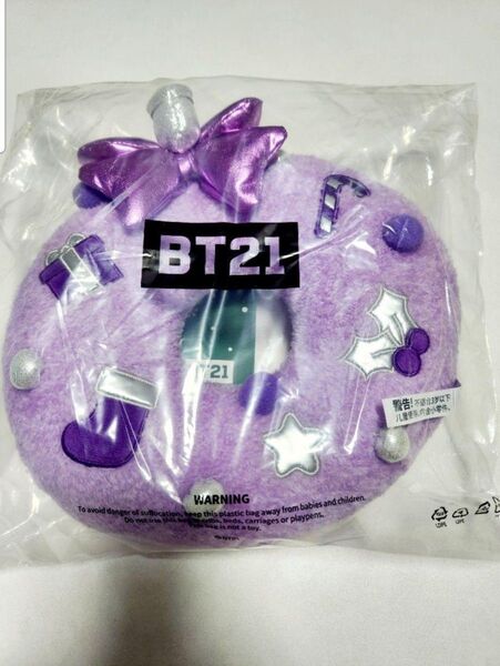 【新品・未使用】BT21 mini minini ホリデーぬいぐるみリース
