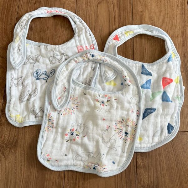 aden+anais スタイ 3枚セット ガーゼ