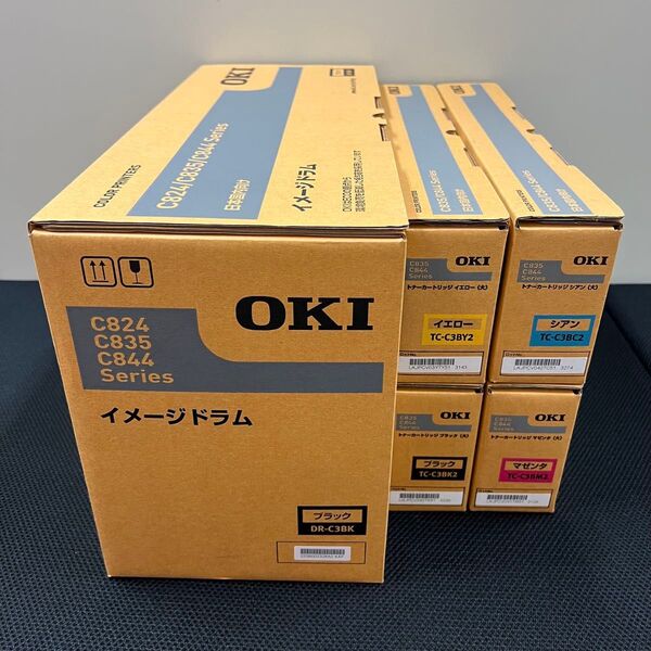 OKI トナーカートリッジ イメージドラムセット C824/C835/C844