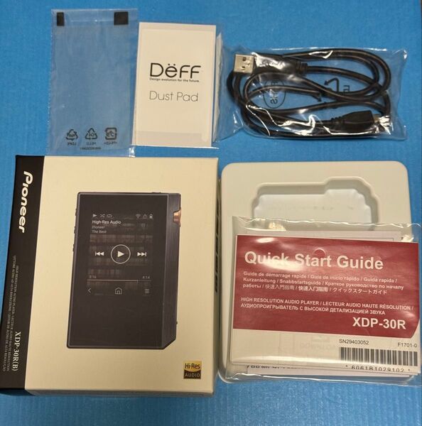 Pioneer DAP付属品のみ 本体なし 説明書 xdp-30r