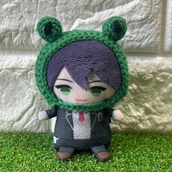 可愛い 手作り 剣持刀也 にじぱぺっと カエル 蛙 にじさんじ にじぱぺ ハンドメイド 編みぐるみ あみぐるみ カエル かえる