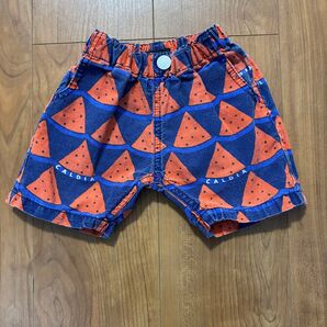 Caldia■スイカ柄ハーフパンツ■サイズ80