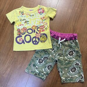 JAM■Tシャツ&ハーフパンツセット■サイズ120