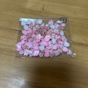 ①ネイルパーツ マイメロ