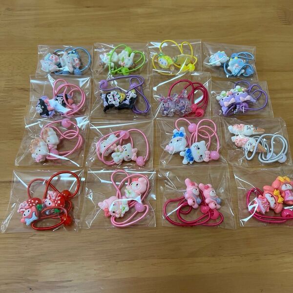 るーな様⑦ヘアゴム サンリオ アクリルパーツ キティ
