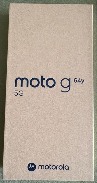 moto g64y 5G 6.5インチ メモリー4GB ストレージ128GB スペースブラック ワイモバイル