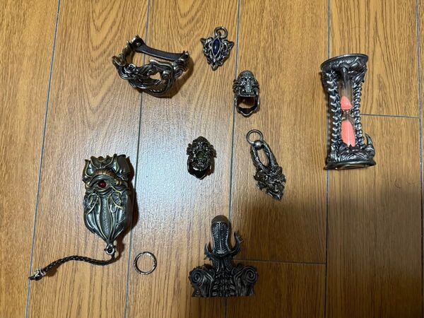 牙狼 GARO イクイップ&プロップ 魔導具 ザルバ ゴルバ シルヴァ フィギュア
