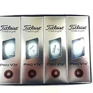 【新品】タイトリスト プロV1X 1ダース ローナンバー 2025年 日本正規品