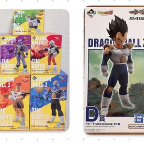 一番くじ ドラゴンボール フィギュア 6体 ベジータ D賞 ギニュー特戦隊