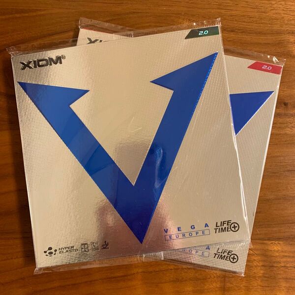 卓球ラバー ヴェガヨーロッパ 2.0 赤黒セット (新品)