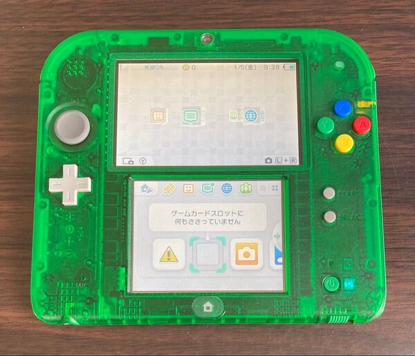 ポケットモンスター緑 ニンテンドー2DS ポケモン 限定パック クリア グリーン 3DS クリアグリーン
