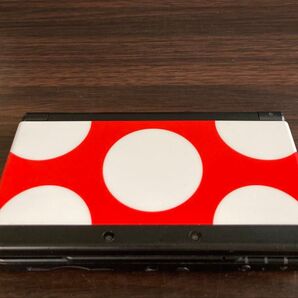ブラック Newニンテンドー3DS 本体 No.019 スーパーキノコ 赤