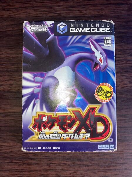 ゲームキューブ ソフト ポケットモンスター ポケモンXD 闇の旋風ダーク・ルギア