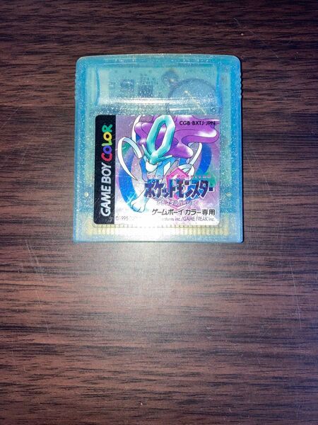 ポケモン クリスタル ソフト カセット ポケットモンスター ゲームボーイカラー