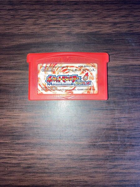 ファイアレッド ポケモン 赤 ゲームボーイアドバンス ポケットモンスター ソフト ファイヤーレッド ファイアーレッド GBA