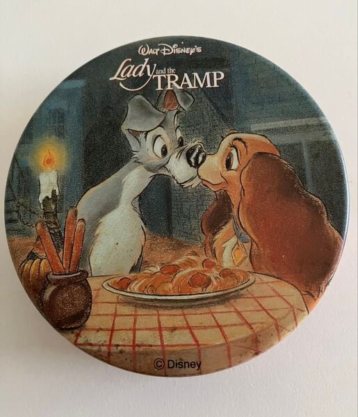 ディズニー わんわん物語 Lady and the TRAMP 空き缶