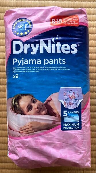 本日限定値下げ!! DryNites スーパービッグ 女の子用