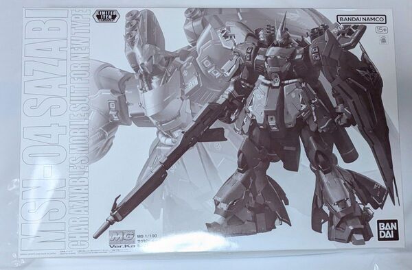 限定 MG 1/100 サザビー Ver.Ka メカニカルクリア 機動戦士ガンダム 逆襲のシャア プラモ組立キット ダンボール発送