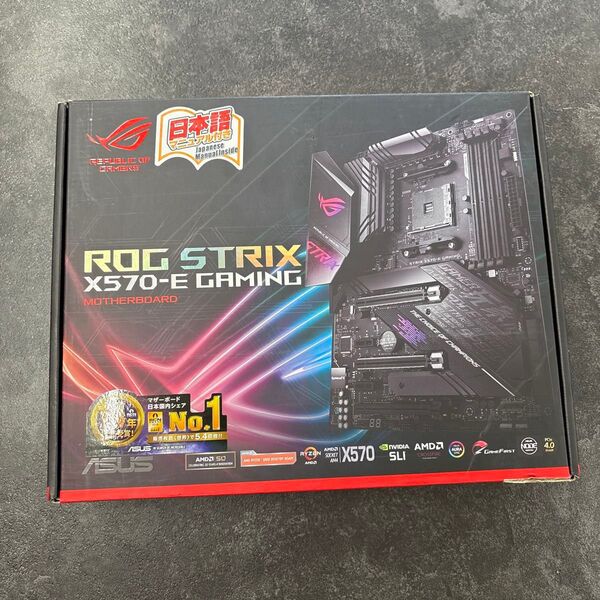 asus rog X570-E GAMING 自作PCパーツ マザーボード