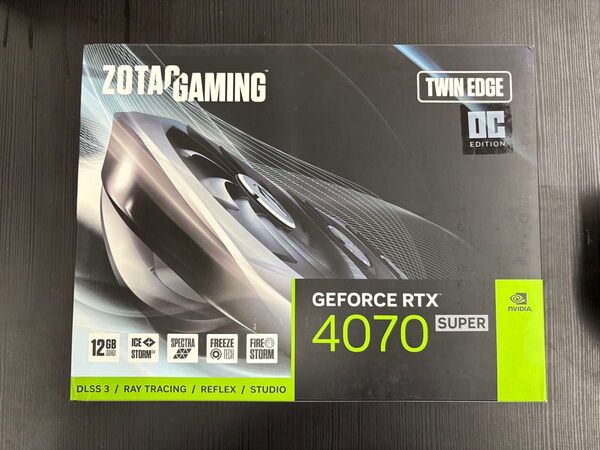 ZOTAC GeForce RTX4070Super TwinEdge OC 12GB GDDR6X