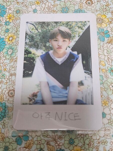 SEVENTEEN ウジ トレカ very nice Love&Letter