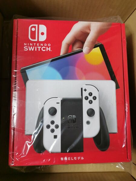 Nintendo Switch(有機ELモデル) Joy-Con(L)/(R) ホワイト ニンテンドースイッチ 本体【新品未開封】