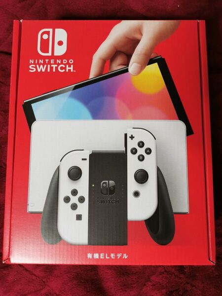 Nintendo Switch(有機ELモデル) Joy-Con(L)/(R) ホワイト ニンテンドースイッチ 本体【新品未開封】