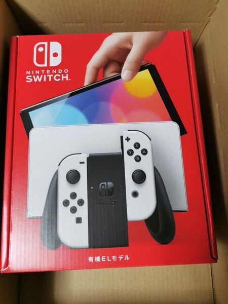 Nintendo Switch(有機ELモデル) Joy-Con(L)/(R) ホワイト ニンテンドースイッチ 本体【新品未開封】