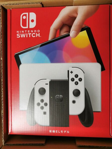 Nintendo Switch(有機ELモデル) Joy-Con(L)/(R) ホワイト ニンテンドースイッチ 本体【新品未開封】