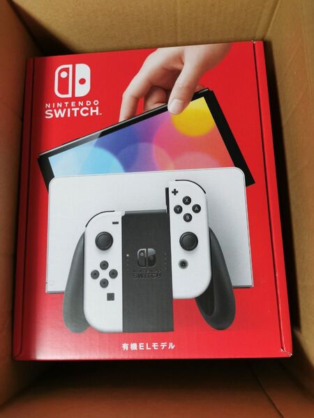 Nintendo Switch(有機ELモデル) Joy-Con(L)/(R) ホワイト ニンテンドースイッチ 本体【新品未開封】
