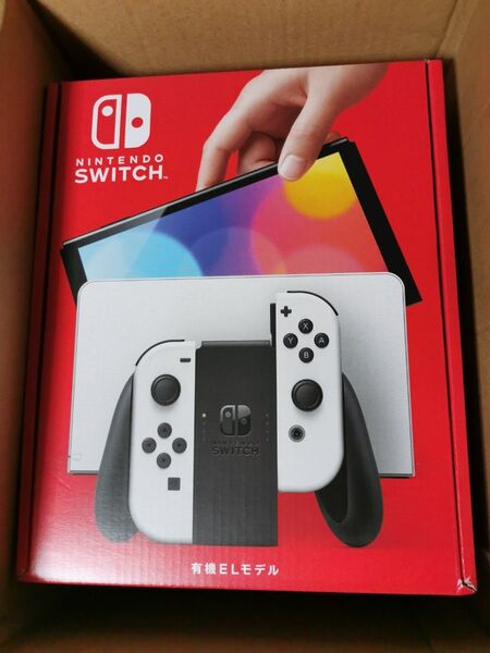 Nintendo Switch(有機ELモデル) Joy-Con(L)/(R) ホワイト ニンテンドースイッチ 本体【新品未開封】
