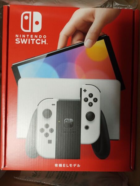 Nintendo Switch(有機ELモデル) Joy-Con(L)/(R) ホワイト ニンテンドースイッチ 本体【新品未開封】