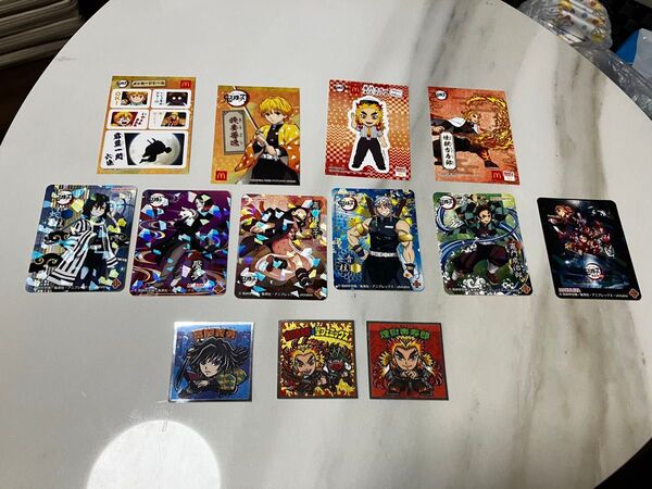 鬼滅の刃のシール13枚セット ビックリマン