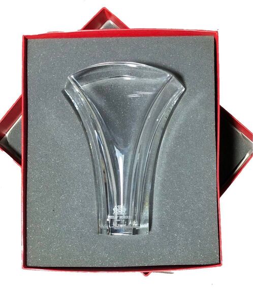 最終値下げ!! Baccarat バカラ ギンコS フラワーベース 花瓶 未使用