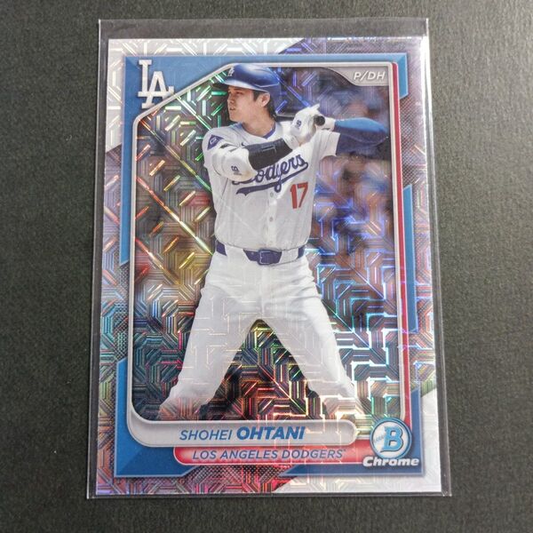 大谷翔平 2024 Bowman Chrome mojo リフラクター