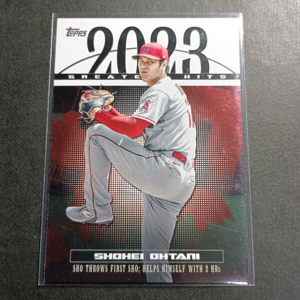 大谷翔平 2024 Topps Series1 2023 GREATEST HITS 23GH-14