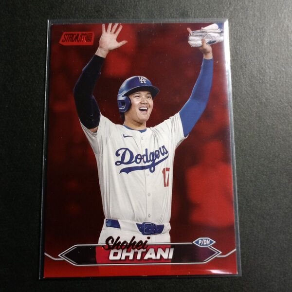 大谷翔平 MLB 2024 Topps Stadium Club Red