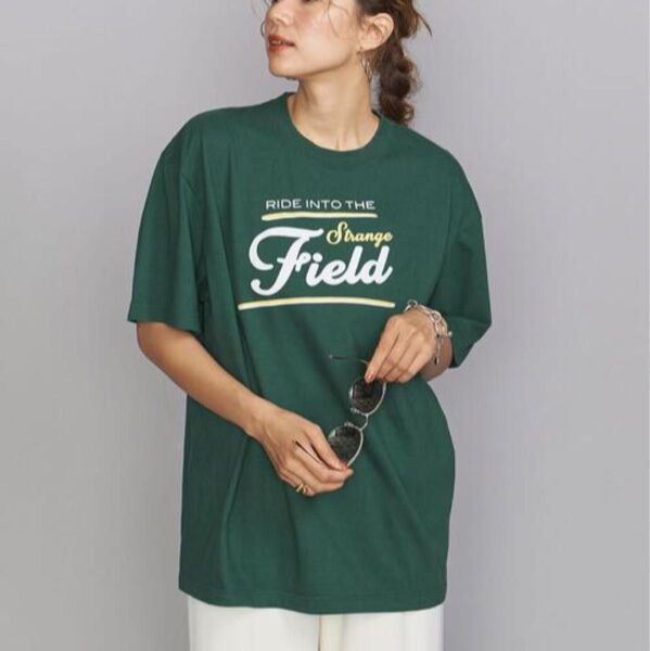 GOOD ROCK SPEED別注 Tシャツ グリーン BEAUTY&YOUTH