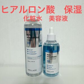 リアルヒアルロニックブルーセラム (100ml) 化粧水200mlセット