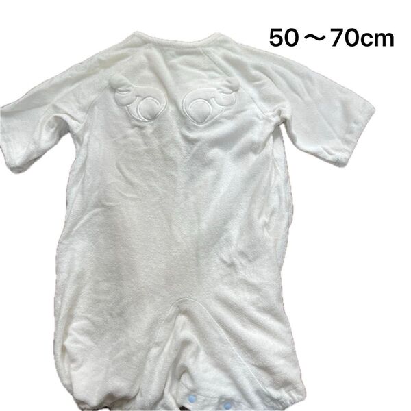 ロンパース カバーオール ベビー服 長袖 ベビー 女の子 男の子 50cm~70cm