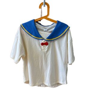 ドナルド Tシャツ ドナパル ディズニー コスプレ キッズ バースデイ futafuta 新品タグ付き