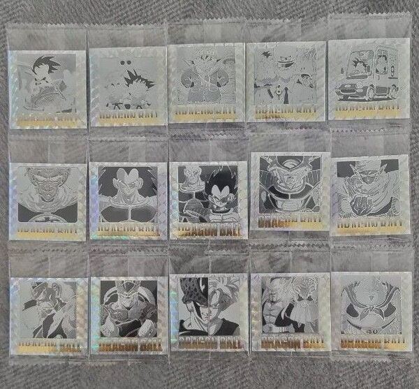 ドラゴンボール ウエハース シール 40周年記念 15種
