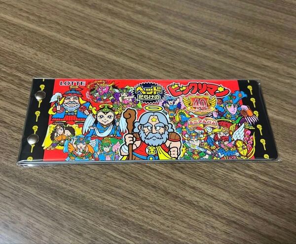ヘッドだらけのビックリマン ミニアルバム 新品未開封 40th anniversary ファイル シールホルダー