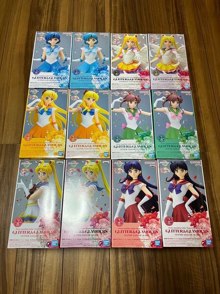 セーラームーン フィギュア まとめ売り 新品未開封 グリッター&グラマラス